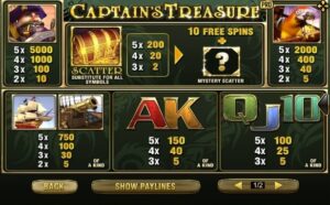 Captain's Treasure Pro SLOTXO joker123 โปรโมชั่น Joker