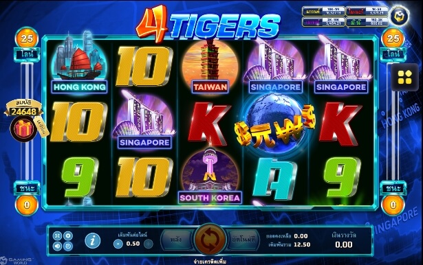 Four Tigers SLOTXO joker123 ฝาก ถอน Joker