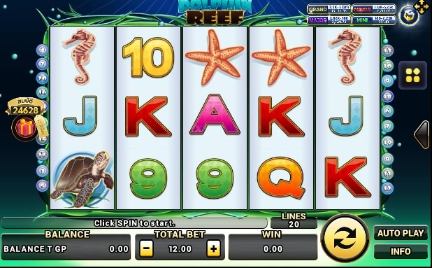 Dolphin Reef SLOTXO joker123 ฝาก ถอน Joker