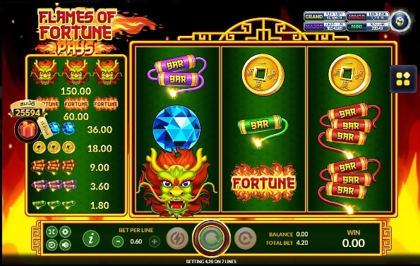 Flames Of Fortune SLOTXO joker123 ฝาก ถอน Joker