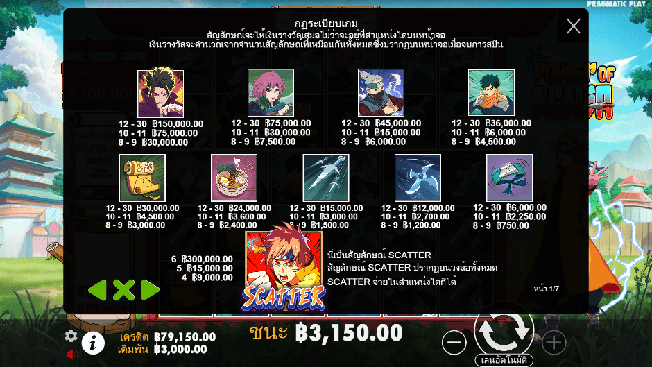 Power of Ninja Pramatic Play joker123 ฝาก ถอน Joker