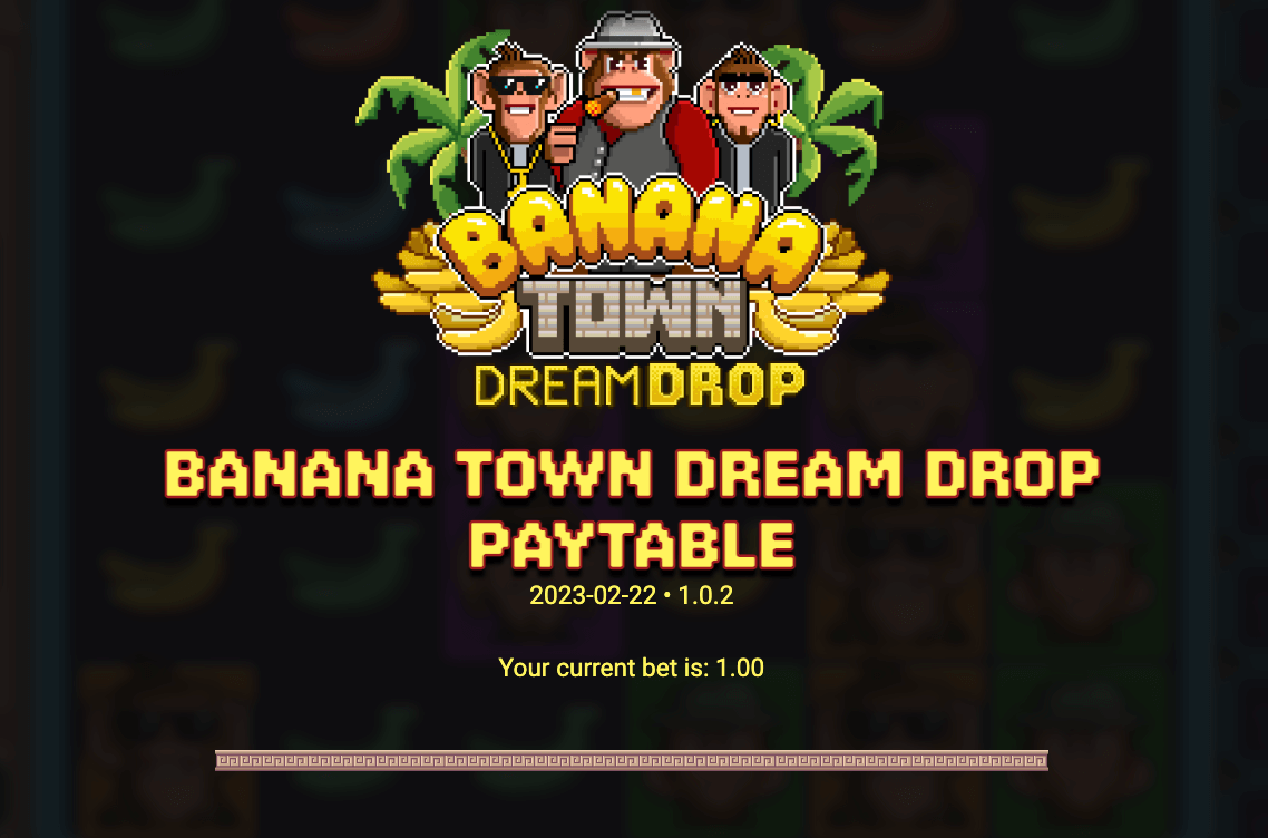 Banana Town Dream Drop Relaxgaming wwwJoker