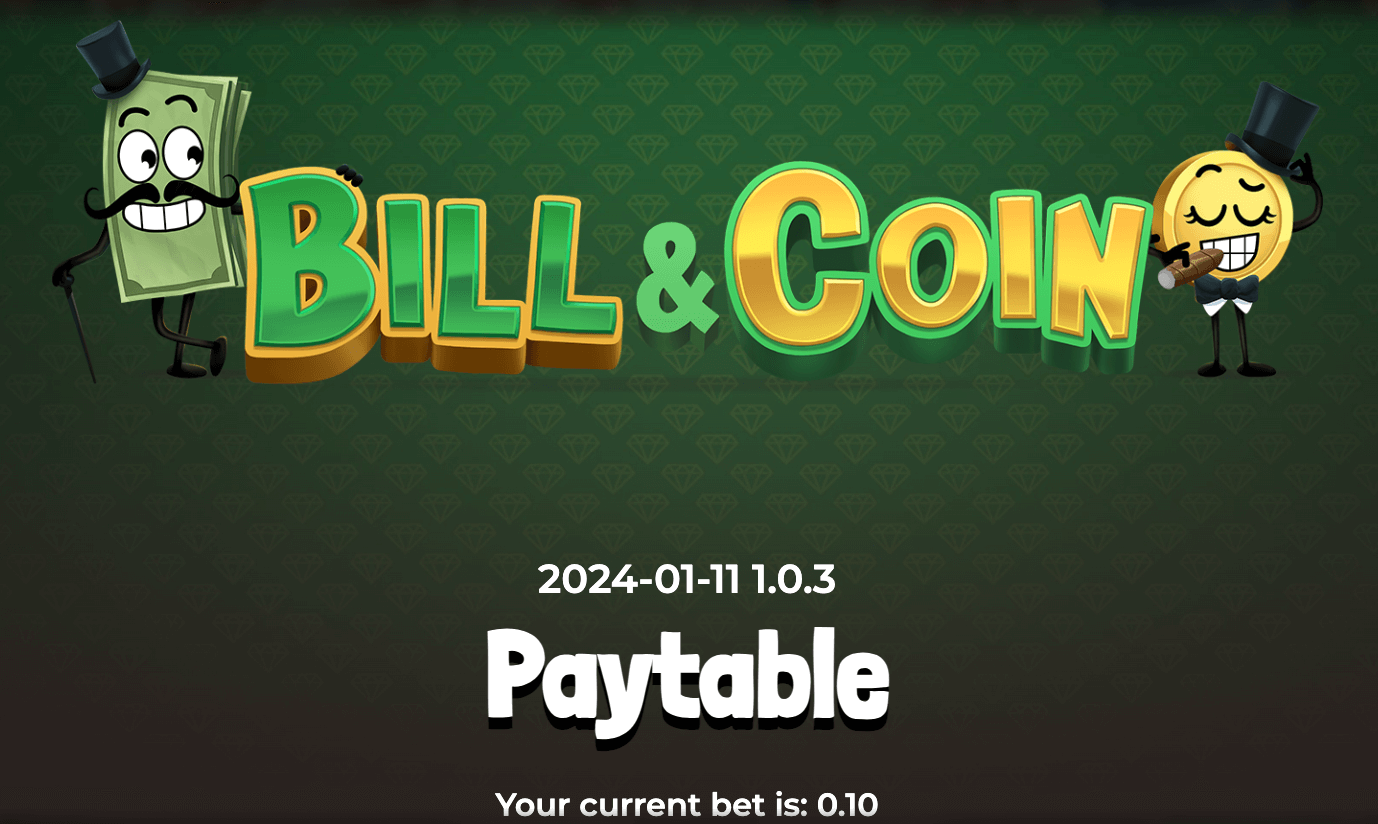 Bill & Coin Relaxgaming Joker family