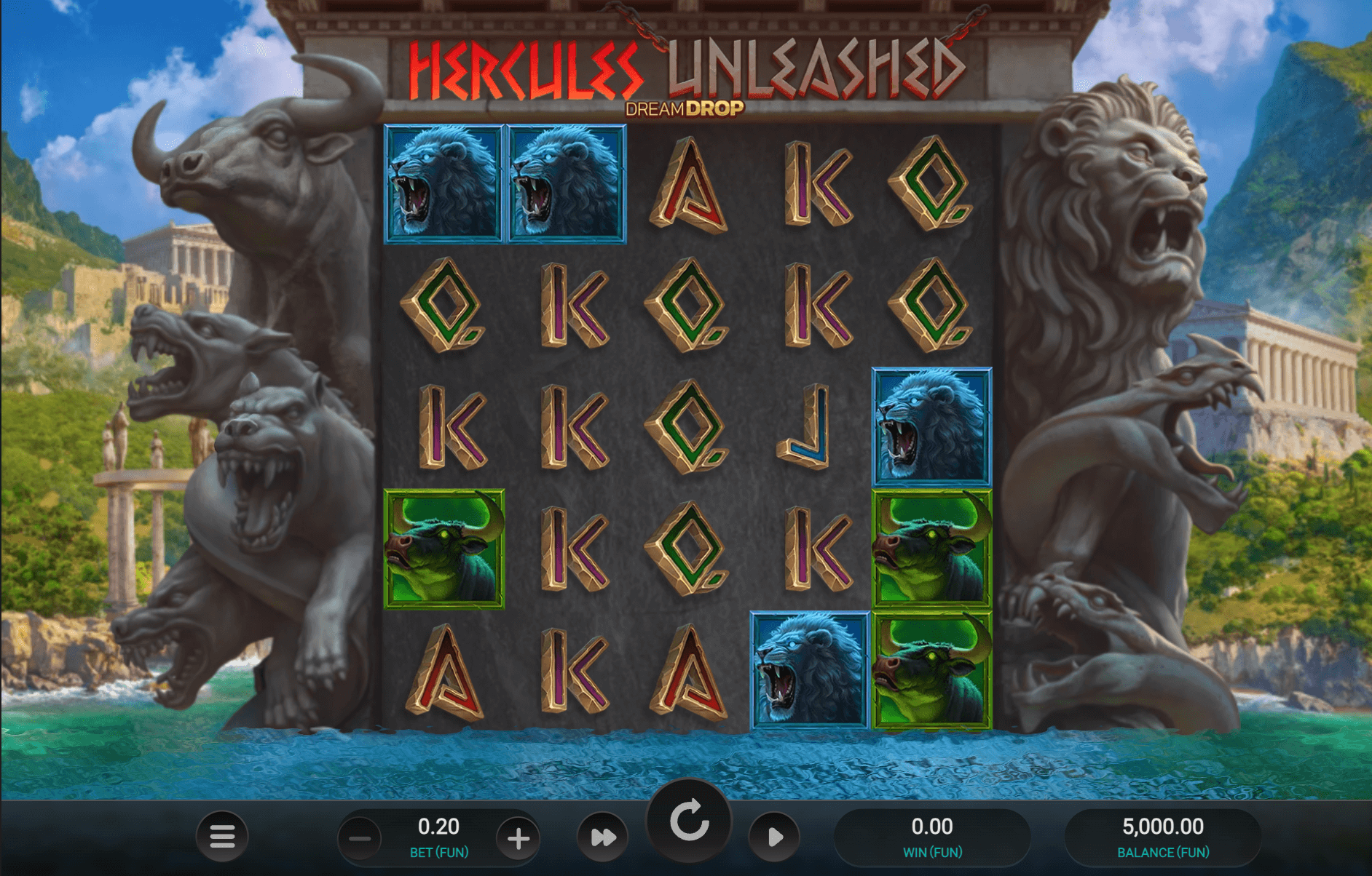 Hercules Unleashed Dream Drop Relaxgaming โจ๊กเกอร์123