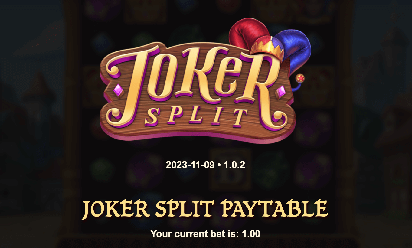 Joker Split Relaxgaming Joker123game