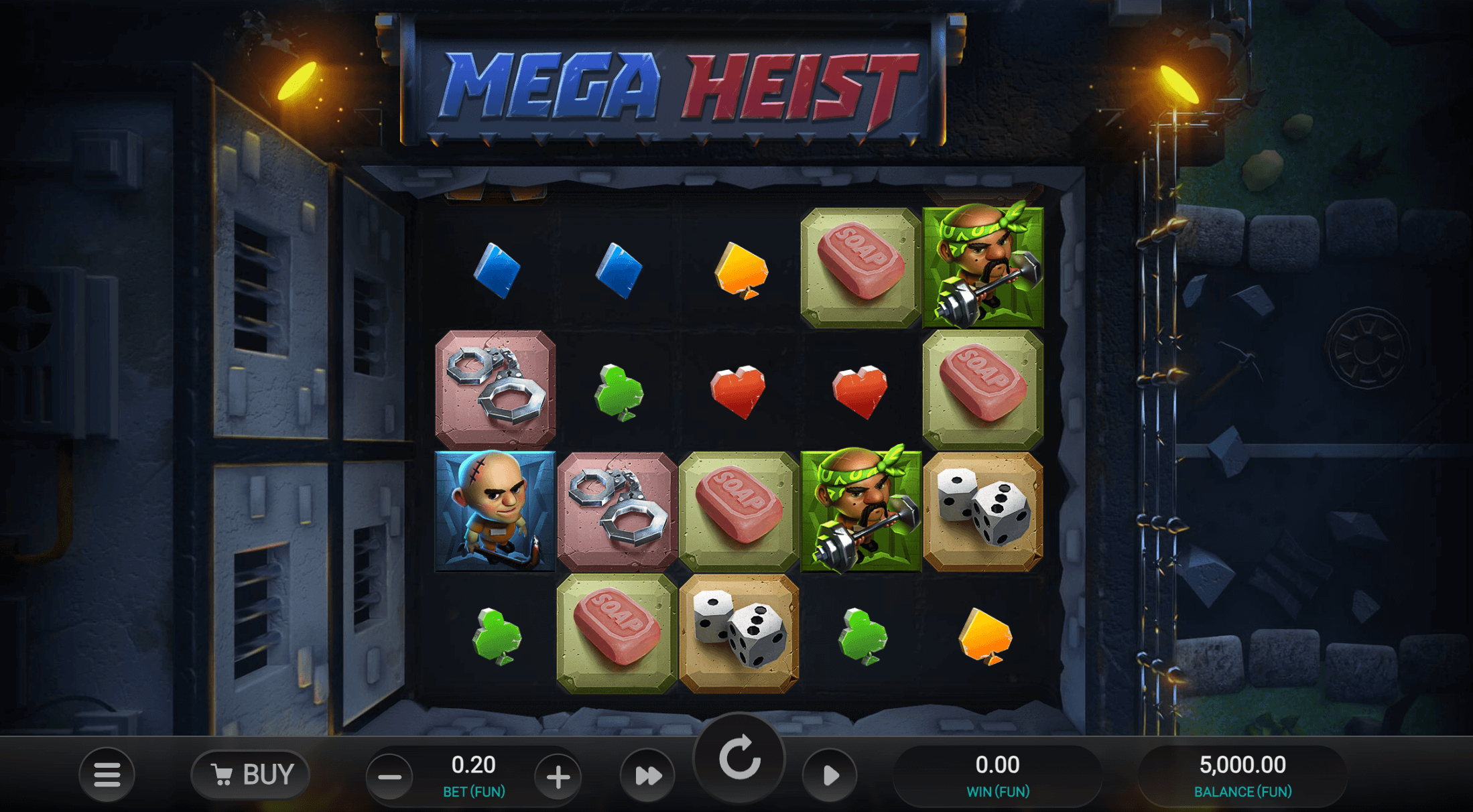 Mega Heist Relaxgaming สล็อตโจ๊กเกอร์