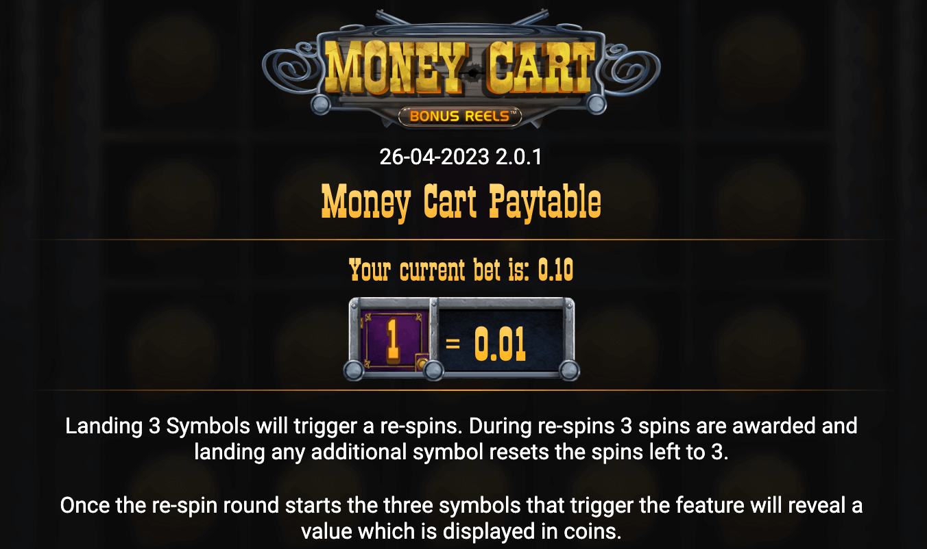 Money Cart Relaxgaming Joker gaming