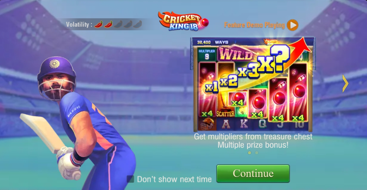 Cricket King 18 สล็อต Jili Slot เว็บตรง