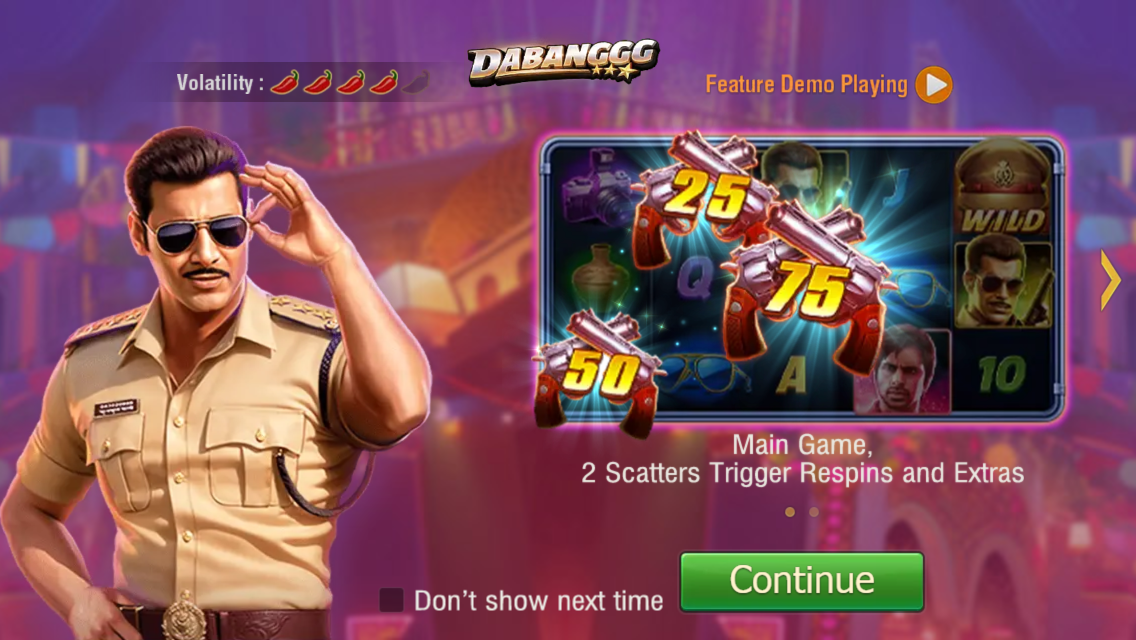 Dabanggg สล็อตค่าย Jili Slot