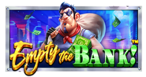 Empty the Bank Pramatic Play joker123 แจกโบนัส แจกเครดิตฟรี