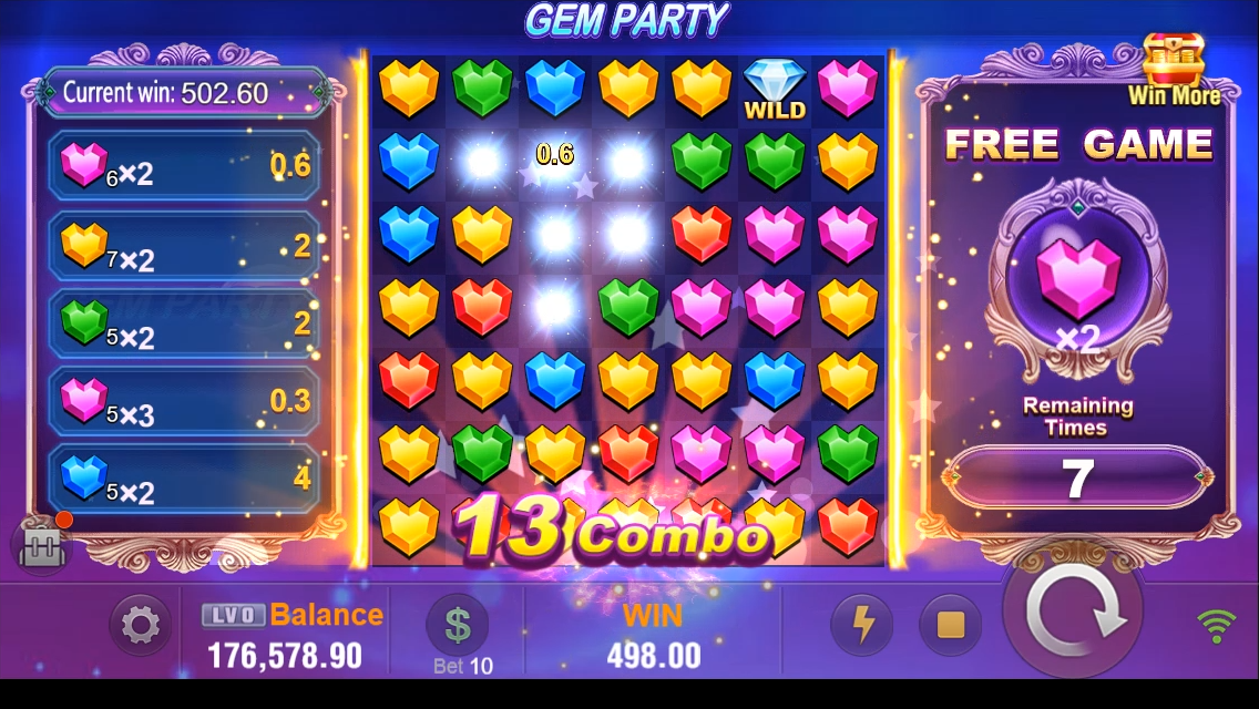 Gem Party สล็อต Jili Slot เว็บตรง