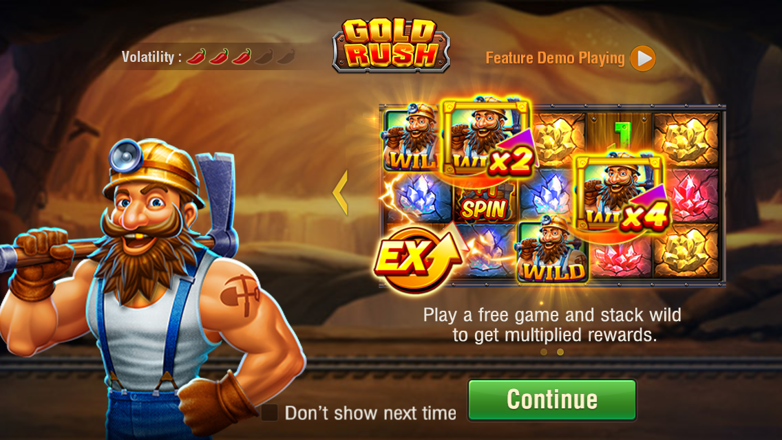 Gold Rush สล็อต Jili Slot เว็บตรง