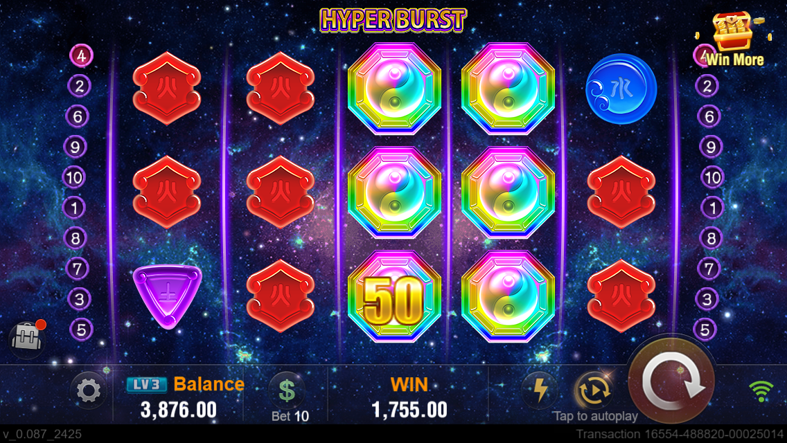 Hyper Burst สล็อต Jili Slot เว็บตรง