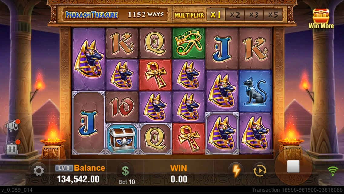 Pharaoh Treasure สล็อต Jili Slot เว็บตรง