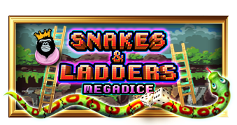 Snakes and Ladders Megadice  Pramatic Play joker123 แจกโบนัส แจกเครดิตฟรี