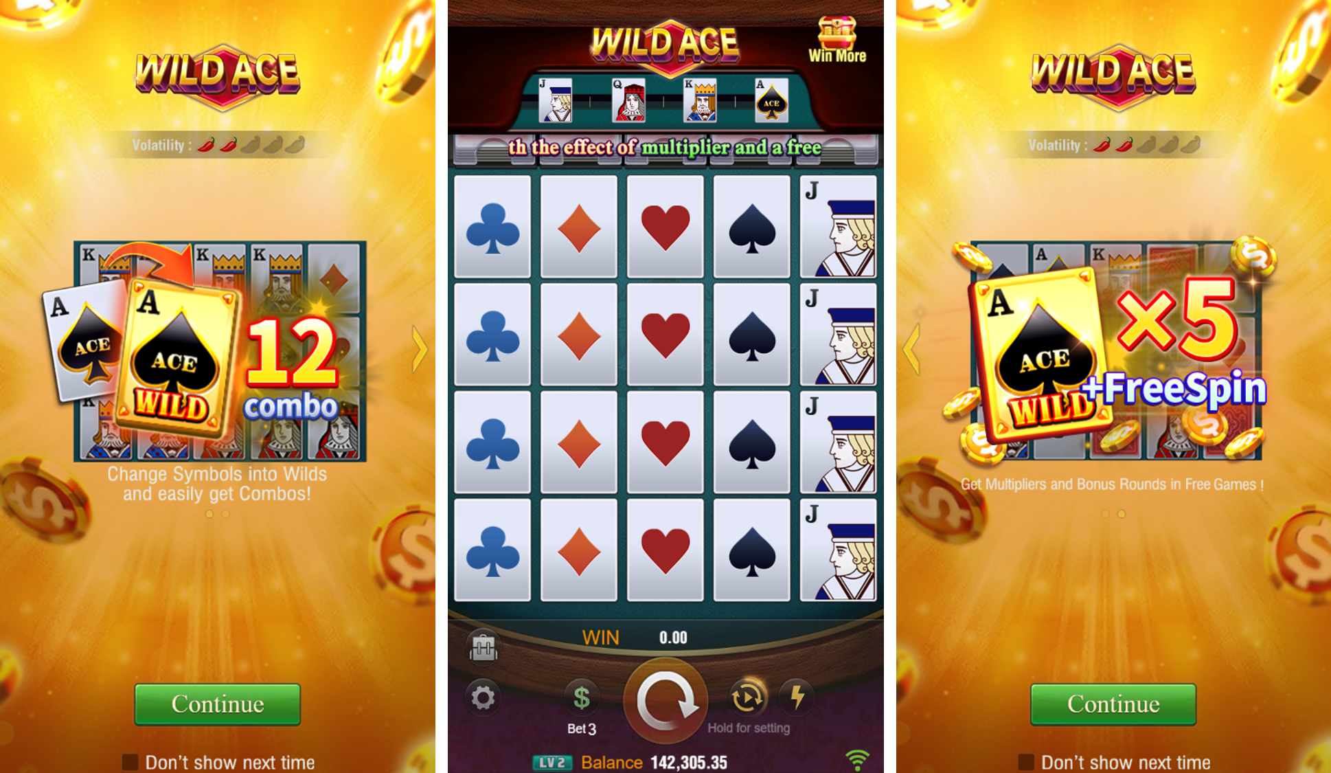 WILD ACE สล็อต Jili Slot เว็บตรง