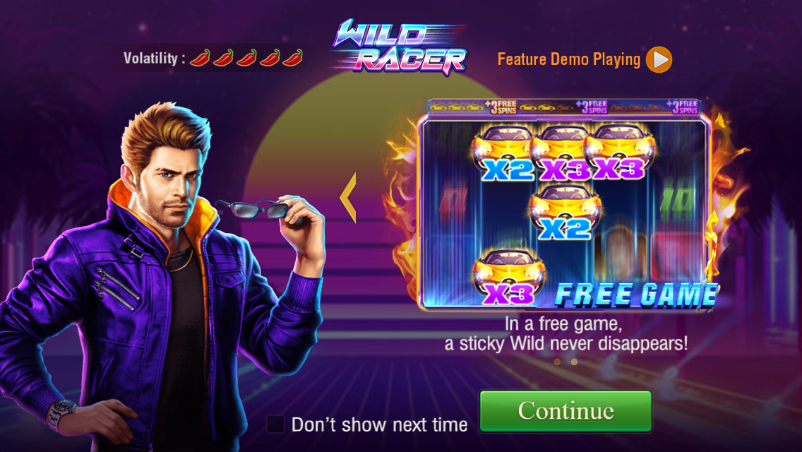 WILD RACER สล็อต Jili Slot เว็บตรง