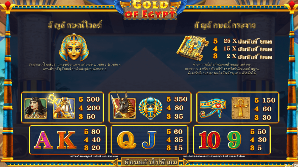 Goldof Egypt Simpleplay joker123 ฝาก ถอน Joker