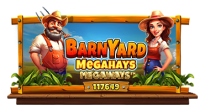 Barnyard Megahays Megaways Pramatic Play joker123 แจกโบนัส แจกเครดิตฟรี