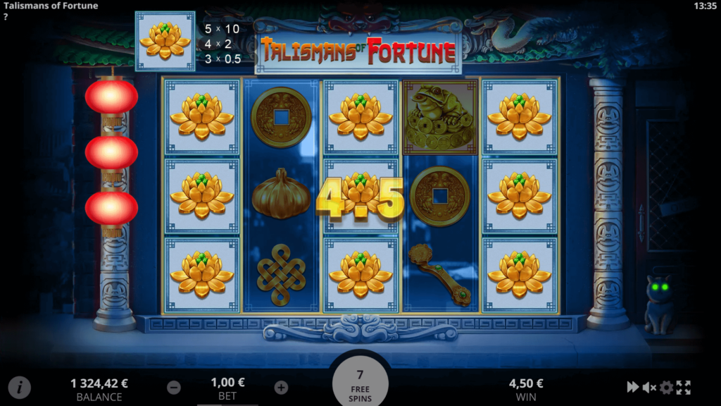 Talisman of Fortune Evoplay slot สล็อตโจ๊กเกอร์