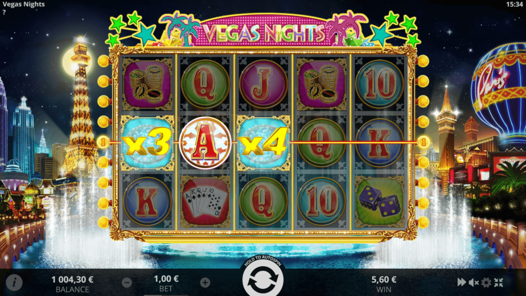 Vegas Nights Evoplay slot สล็อตโจ๊กเกอร์