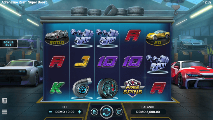 Adrenaline Rush Super Boost Evoplay slot สล็อตโจ๊กเกอร์