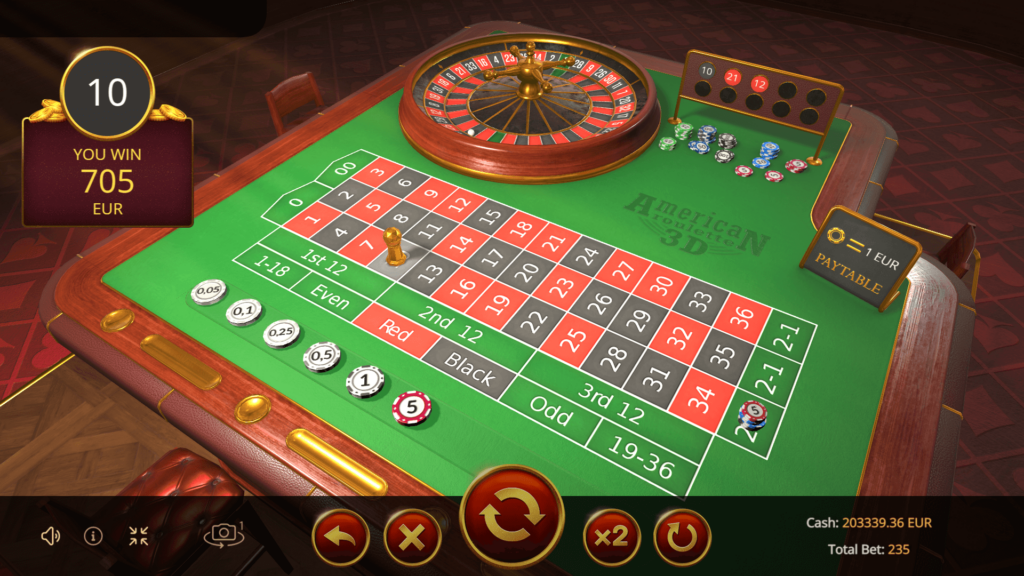 American Roulette 3D Evoplay pro Joker gaming Joker slot