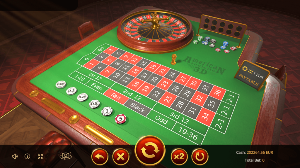 American Roulette 3D Evoplay vip www Joker388 net