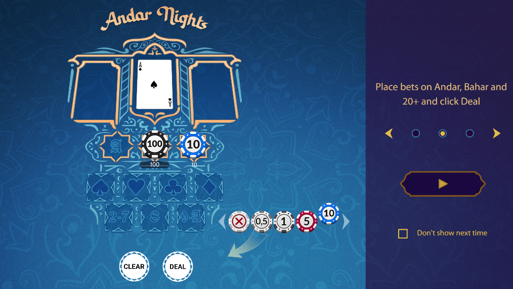 Andar Nights Evoplay casino www Joker123