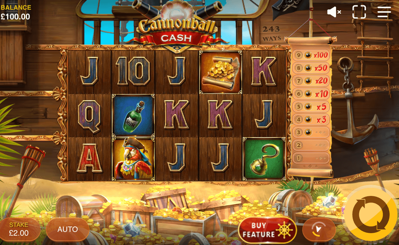 Cannonball Cash Red Tiger Joker123 slot