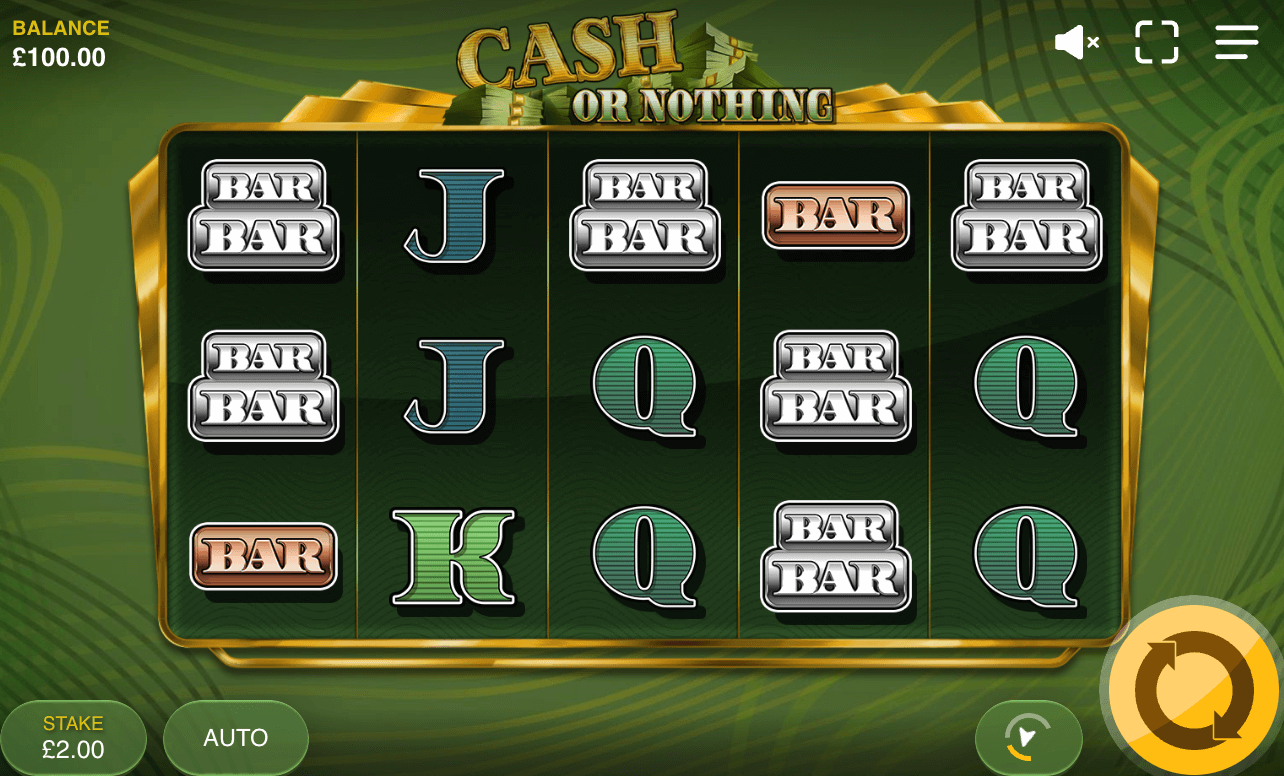 Cash Or Nothing Red Tiger 123Joker game