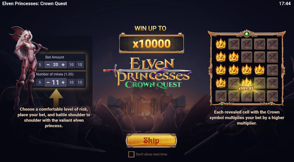 Elven Princesses Crown Quest Evoplay Gaming โจ๊กเกอร์123