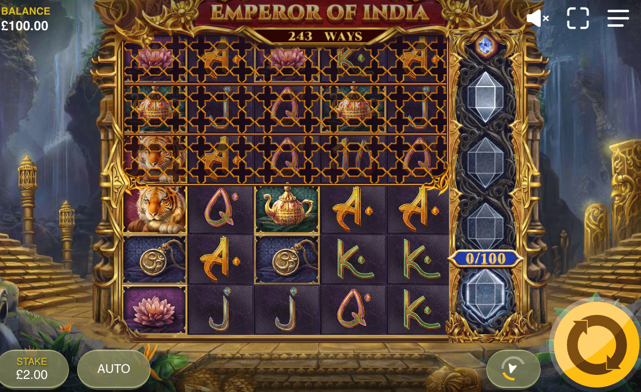 Emperor Of India Red Tiger Joker game 123