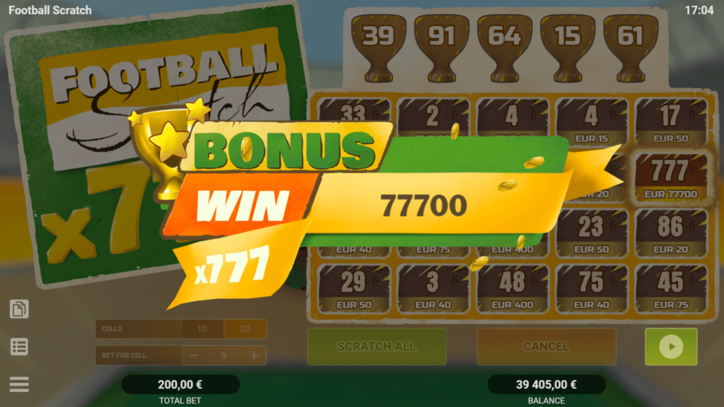 Football Scratch Evoplay vip www Joker388 net