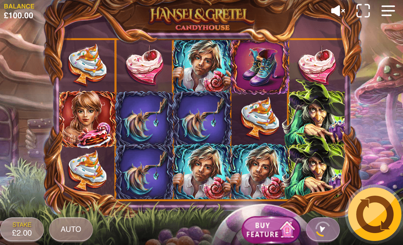 Hansel & Gretel Candyhouse Red Tiger สล็อตโจ๊กเกอร์