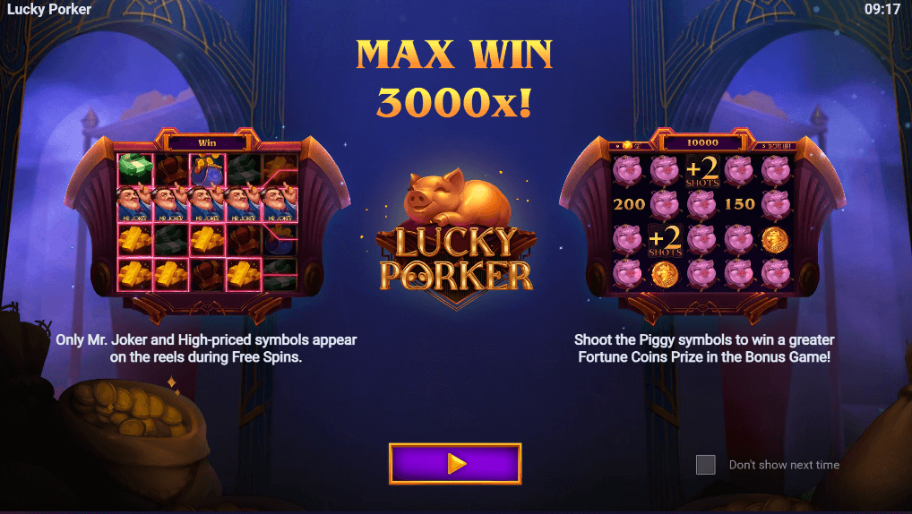 Lucky Porker Evoplay Gaming โจ๊กเกอร์123