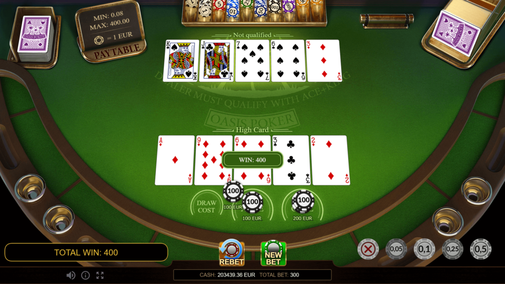 Oasis Poker Classic Evoplay Gaming โจ๊กเกอร์123