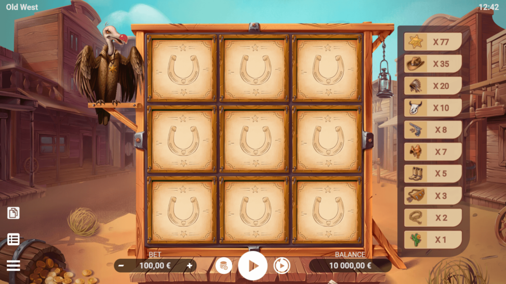 Old West Evoplay slot สล็อตโจ๊กเกอร์