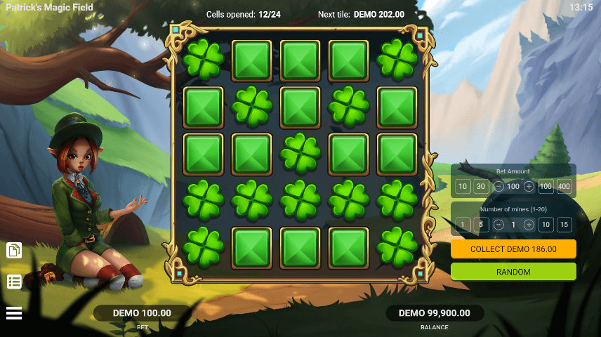 Patrick’s Magic Field Evoplay slot สล็อตโจ๊กเกอร์