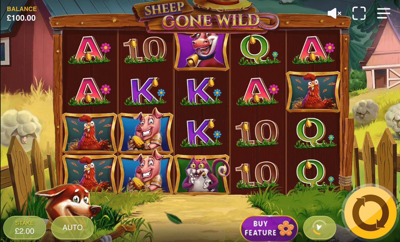 Sheep Gone Wild Red Tiger Joker slot