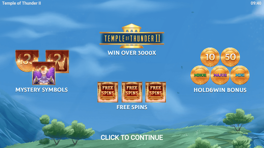 Temple of Thunder II Evoplay slot สล็อตโจ๊กเกอร์