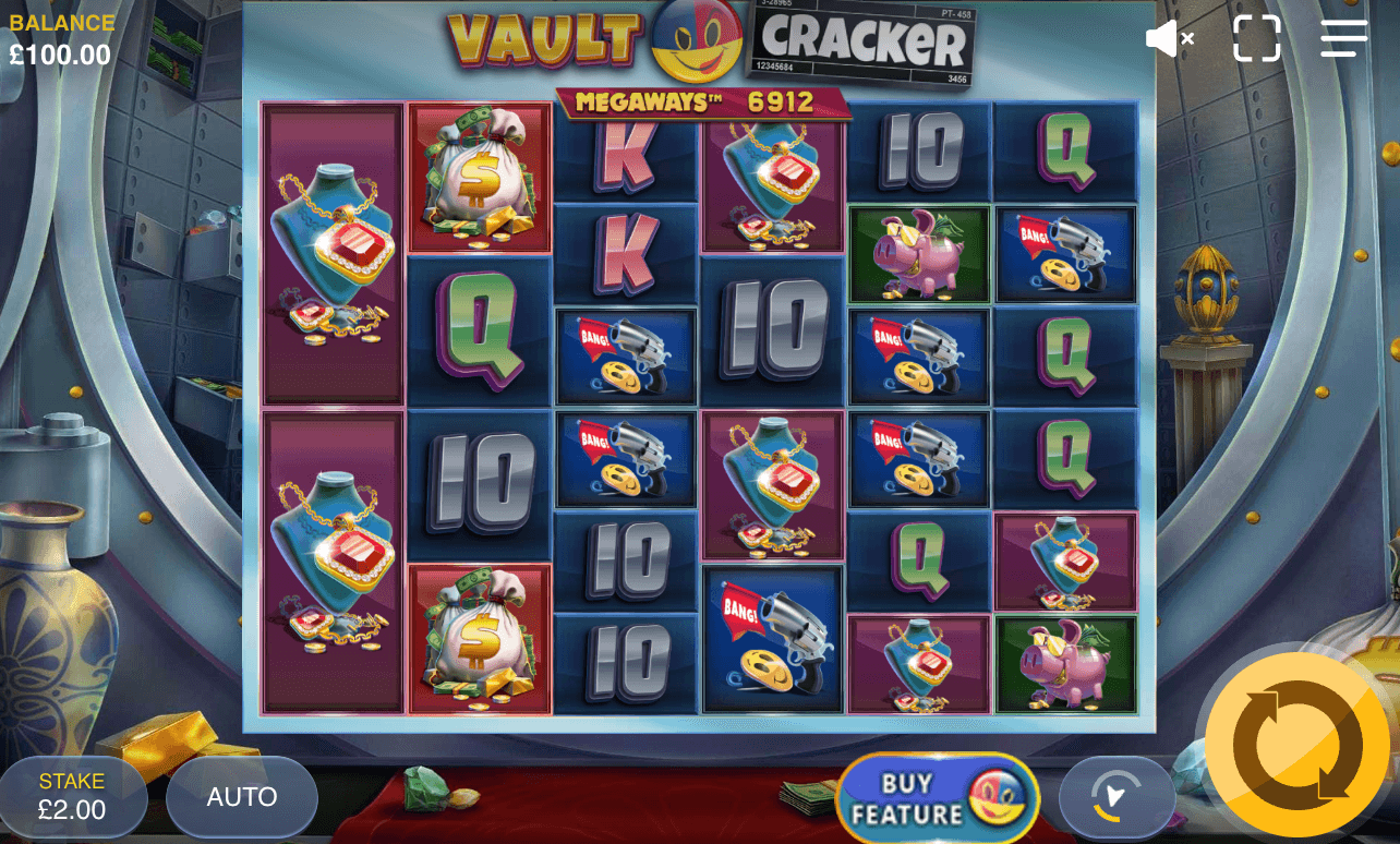 Vault Cracker MegaWays Red Tiger Joker family