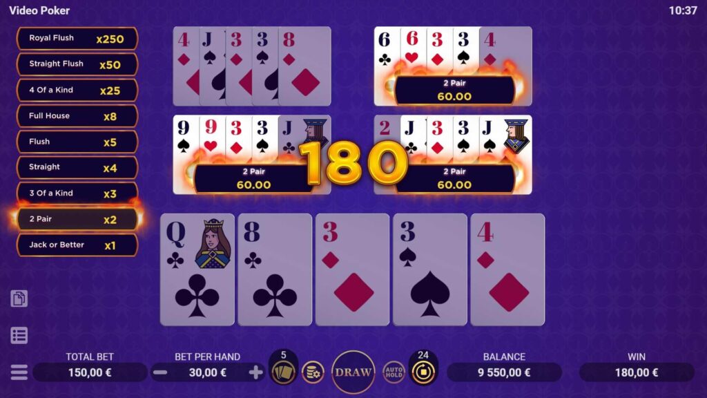 Video Poker Evoplay official Joker123plus