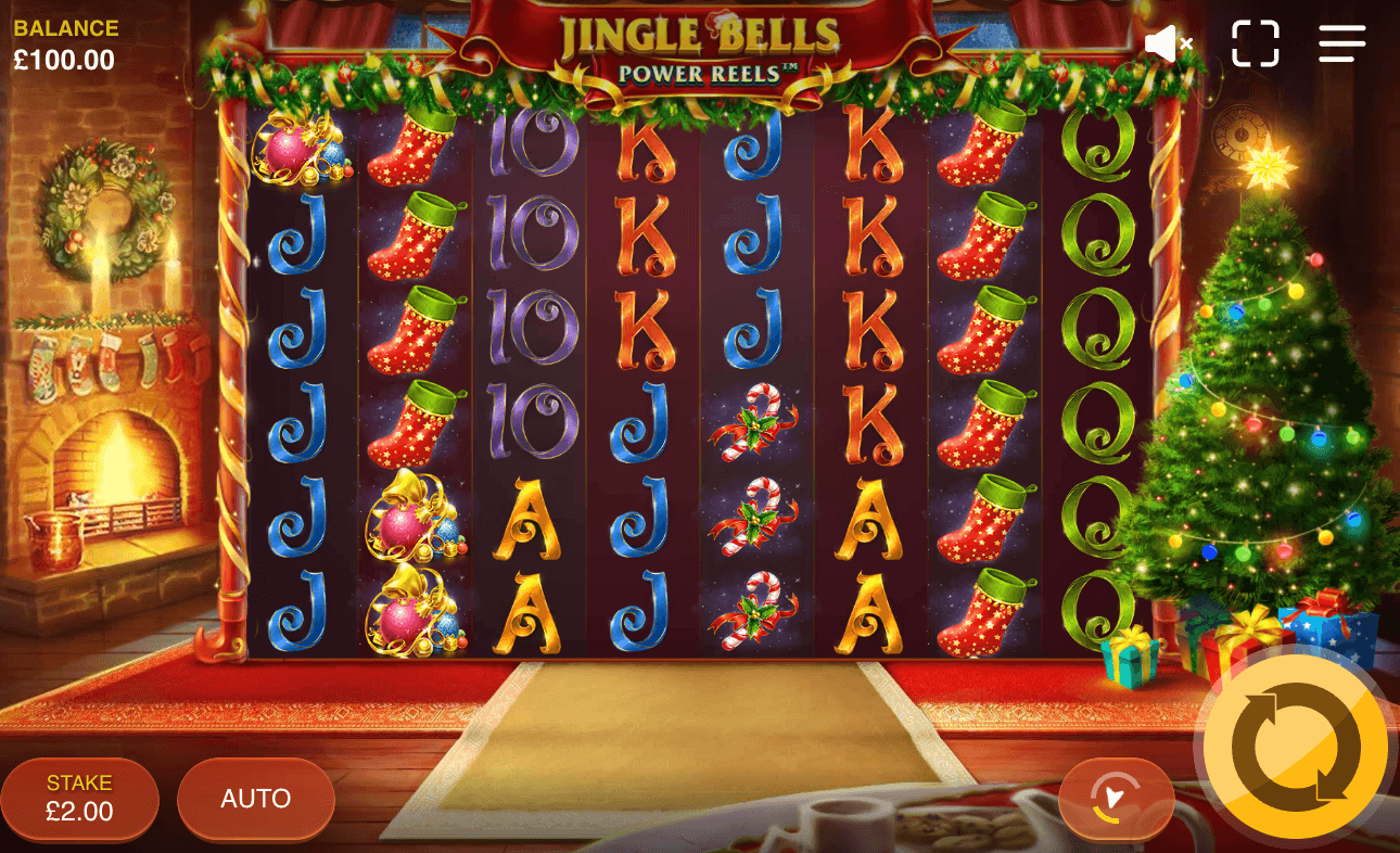 Jingle Bells Power Reels Red Tiger Joker123 slot