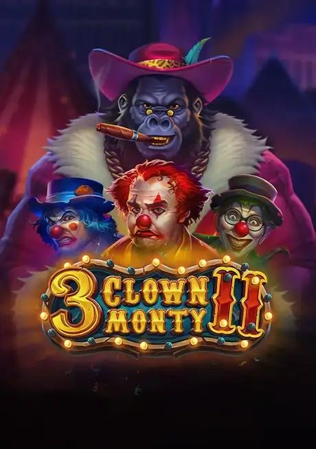 3 CLOWN MONTY II Play'n Go www Joker388