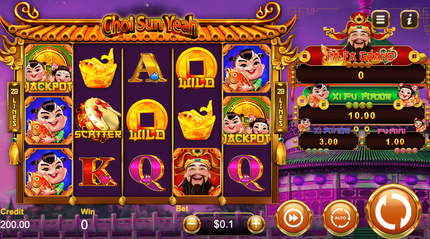 Choi Sun Yeah Jackpot Manna Play Joker123 net