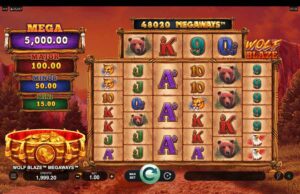 Wolf Blaze Megaways-Microgaming-ทางเข้า Joker