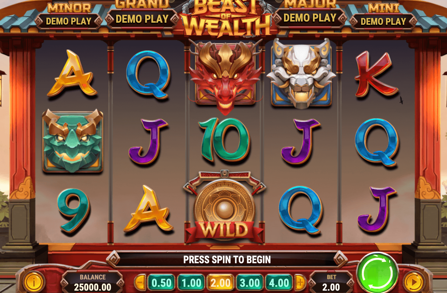 BEAST OF WEALTH Play'n Go Joker slot