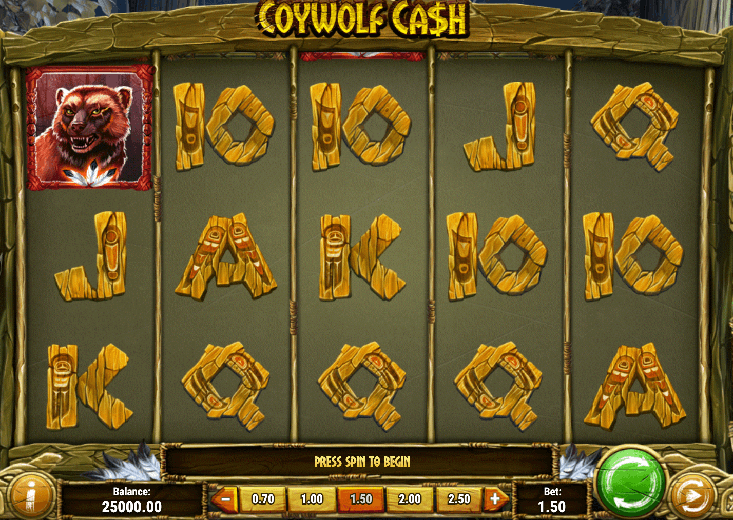 COYWOLF CASH Play'n Go www Joker388