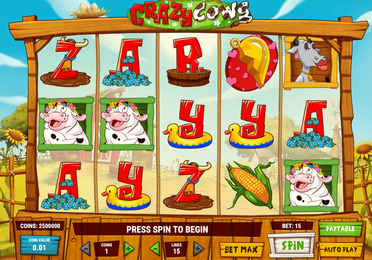 CRAZY COWS Play'n Go Joker123 เว็บตรง